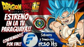 Dragon Ball Super Llega A Paraguay Fecha De Estreno Y Horario Confirmado De Dbs Por Telefuturo