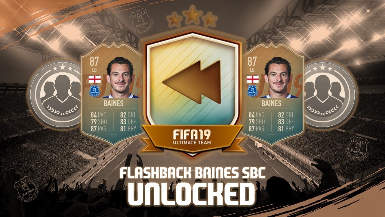 FIFA 19 - 87 FLASHBACK BAINES SBC! (CHEAPEST SOLUTION)