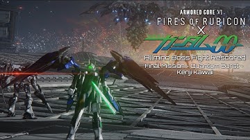 Armored Core 6: Allmind Fight with the 00 Raiser Gundam  (Final Mission - Quantum Burst)