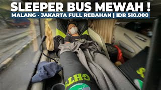 PERTAMA DI INDONESIA , Double Decker 6 Sleeper | Naik Bus Gunung Harta Terbaru Malang - Jakarta .