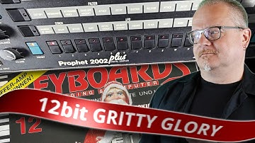 German KB-Magazin/December 1985 (EP.13) again featuring the Sequential  Prophet 2000/2002 Sampler