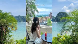 [하노이&하롱베이 여행 VLOG🇻🇳] 호안끼엠 맛집 & 마사지샵은 무조건 여기로 | 신서유기에 나온 꽌안응온🍽 | 하롱베이 크루즈 투어⛴ | 티톱섬 마을 | 기찻길마을🚂