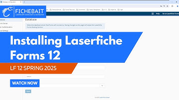 How-to Install Laserfiche Forms 12