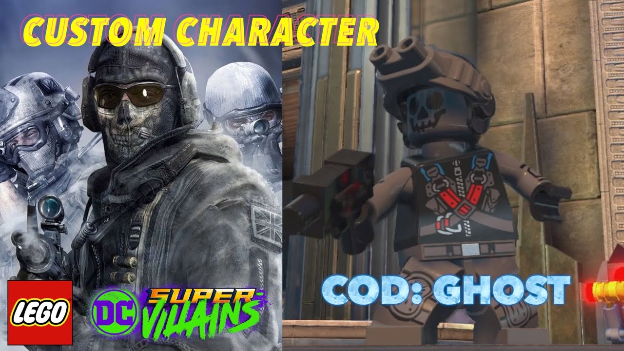 Call of Duty: Ghosts - LEGO DC Villains Custom Character Tutorial! - YouTube