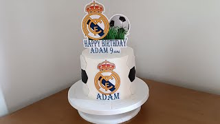طورطة الريال مدريد  cake desing real madrir