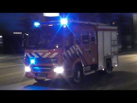 Reserve TS 17-9234 met spoed naar OMS melding Hof van Spaland Schiedam