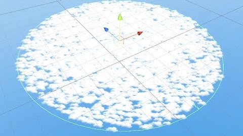 雲 パーティクル（Cloud Particle System）