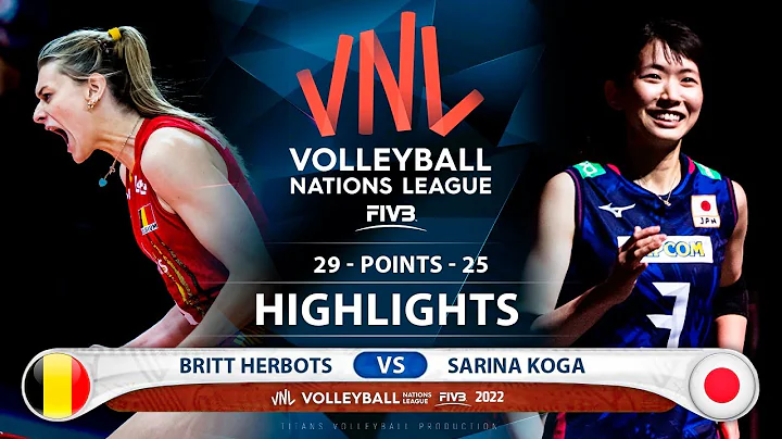 Britt Herbots vs Sarina Koga | Belgium vs Japan | ...