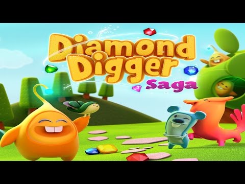 Diamond Digger Saga - iOS / Android - HD (Sneak Peek) Gameplay Trailer