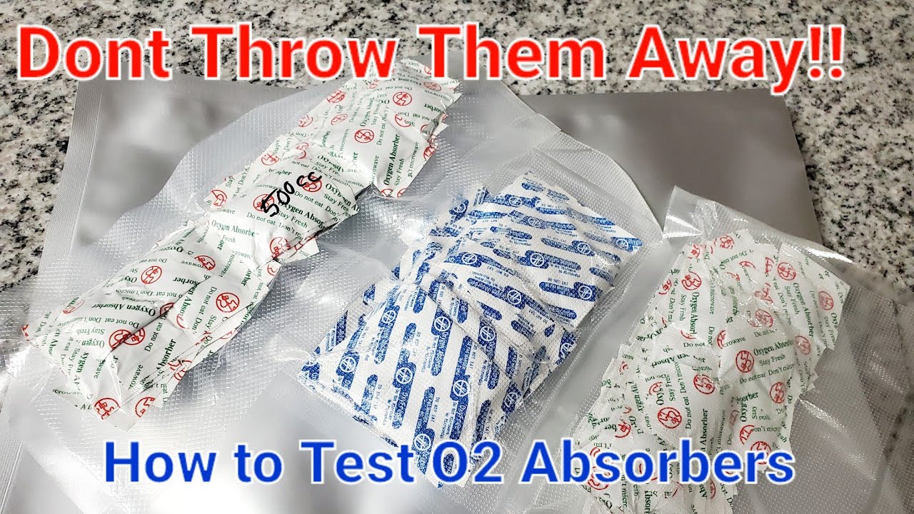 How to Tell if Your Oxygen Absorbers Are Still Good! YouTube