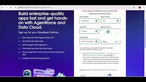 How to Create a FREE Salesforce Developer Org (Step-by-Step Guide)