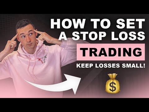 HOW TO SET A STOP LOSS TRADING! KEEP LOSSES SMALL