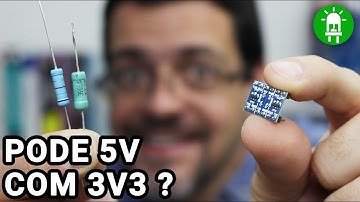 🔴 Como ligar ESP, Raspberry e módulos de 3V3 no Arduino? Divisor e conversor lógico na prática