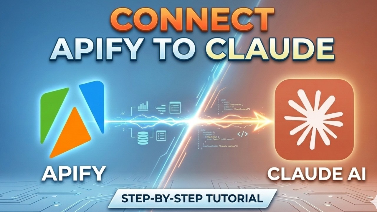 How To Connect Apify To Claude AI (step by step) - YouTube