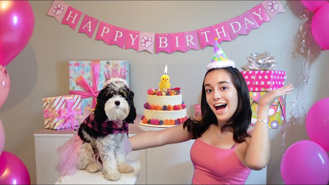 ROTINA DE UM DIA INTEIRO DE ANIVERSÁRIO DA LIZZIE ★ Relembrando festa de 1 ano da nossa cachorrinha