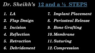 Dr Sheikh's 12 and 1/2 steps to successful Dental Implant Surgery screenshot 2