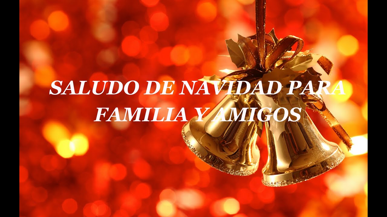 Saludo de Navidad Para Familia y Amigos Frases De Navidad Cortas