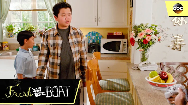 The Huangs' Dishwasher - Fresh Off The Boat 3x15 - DayDayNews