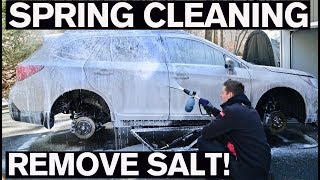 Best Spring Cleaning Car Wash to Remove Salt!