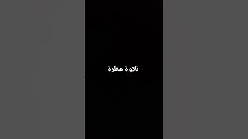تلاوة عطرة #القرآن_الكريم #راحة_نفسية #صلوا_على_النبي #تلاوة_خاشعة