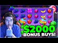 INSANE $2000 Sweet Bonanza BONUS BUYS!