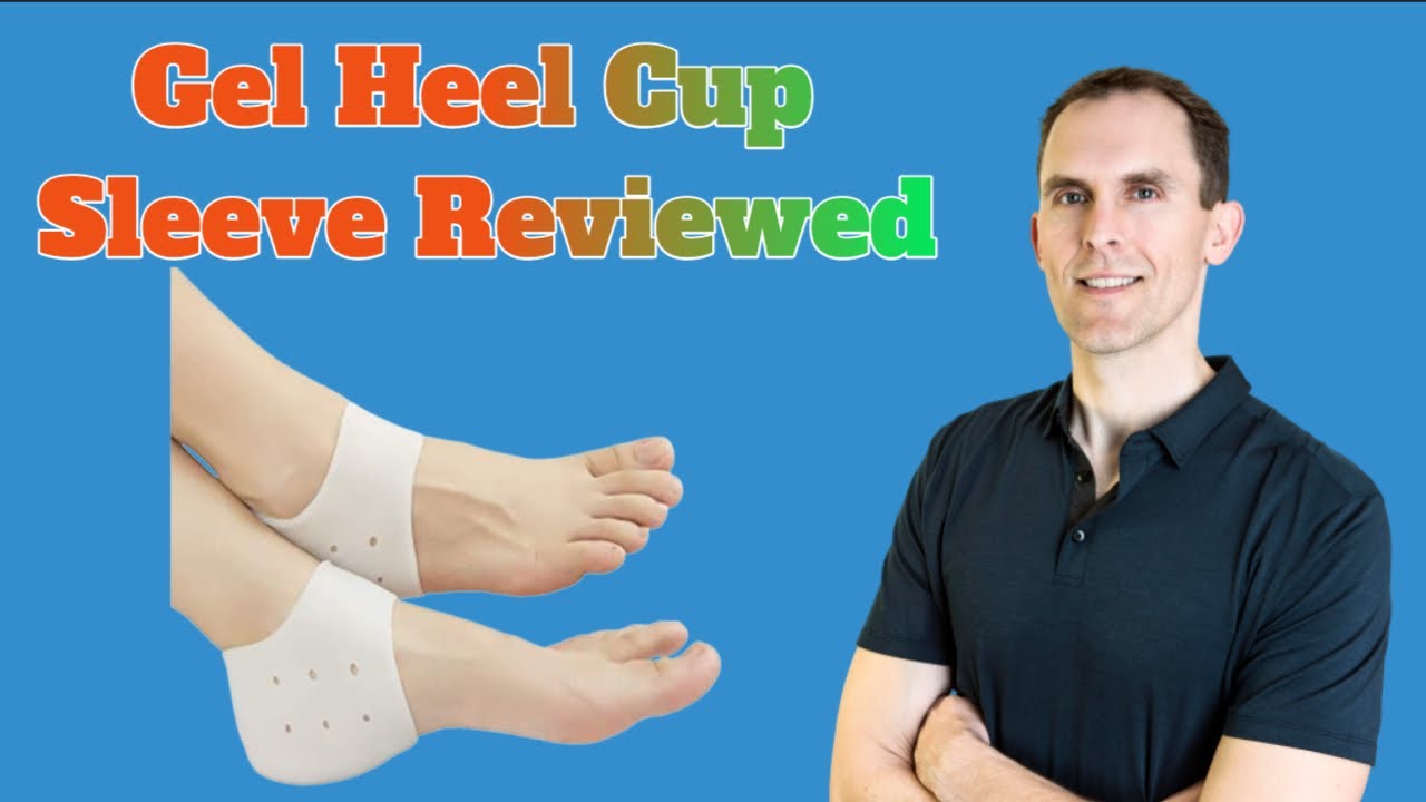 Silicone Gel Heel Pad Socks for Pain Relief - 1 Pai