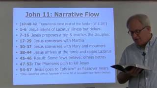 Dr. David Turner, Gospel of John, Session 13 -- John 11:1-57