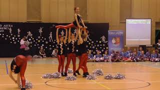 La Bella (Leśnica) - mini formacja pompon juniorki. II miejsce podc...