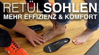 Retül Custom Footbed/Insoles: Maßgeschneiderte Rennradschuh-Einlegesohlen