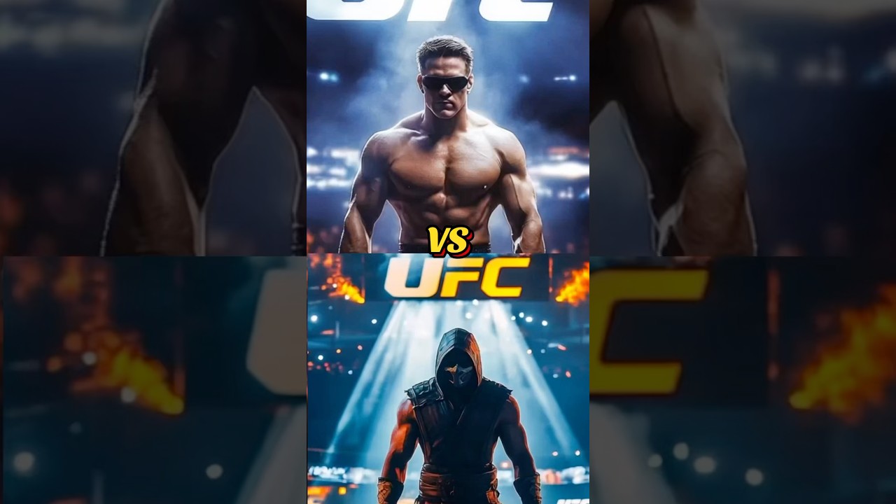 Mortal Kombat in the UFC ( Johnny Cage VSSkoke, Scorpion VS SubZero, Ermak VS Raiden) 