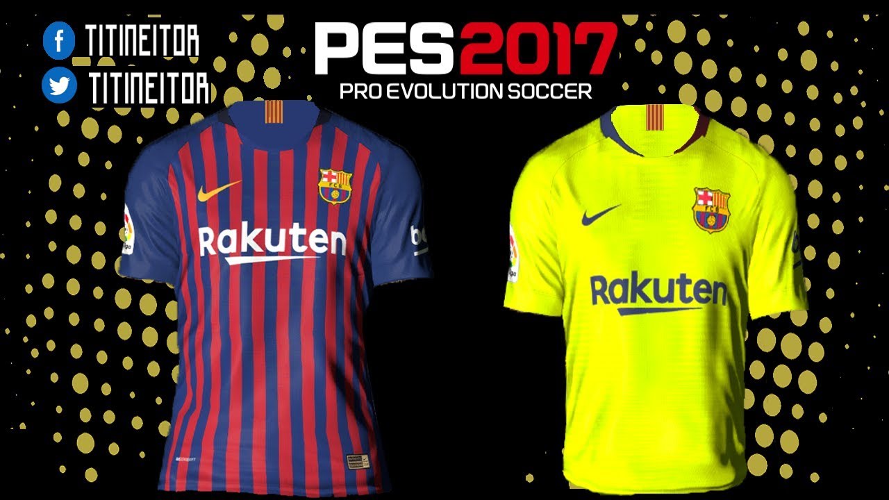 Barcelona 2017-18 - Pro Evolution Soccer 2017 at ModdingWay