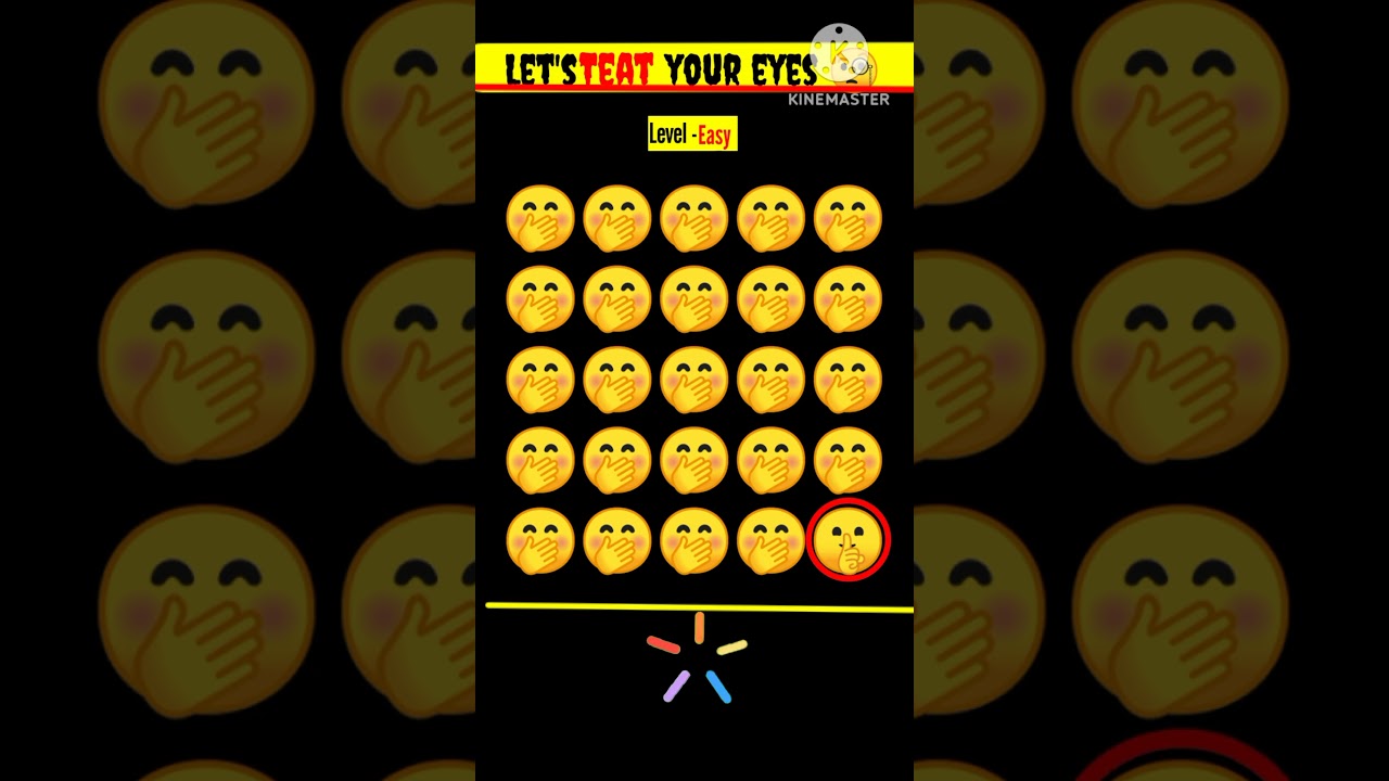 Let's test your eyes 