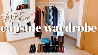 My Winter Capsule Wardrobe 2022 | 30 Item Minimalist Closet