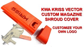 KWA Kriss Vector Magazine Shroud Cover 3D Model screenshot 1