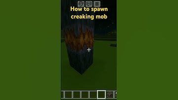 How to spawn creaking mob in minecraft #minecraft #popular #gaming #trending #viral
