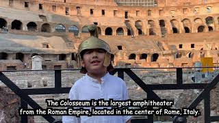 Evan Visits The Roman Colosseum by Evan Le Music 12,188 views 4 years ago 2 minutes, 3 seconds