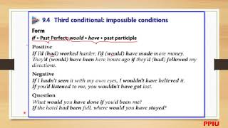 Third Conditional Clauses | Vocabulary | Word with Similar Meanings | Sessions 13 & 14|  Y1S2 | PPIU