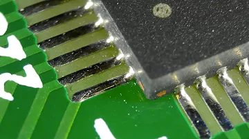 In this video I wil show you how to solder QFN package chip.