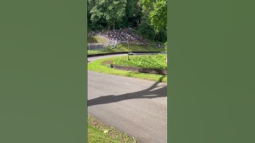 MG MGB GT V8 getting very close to the barrier #mg #v8 #shelsleywalsh #automobile #epicsave #save