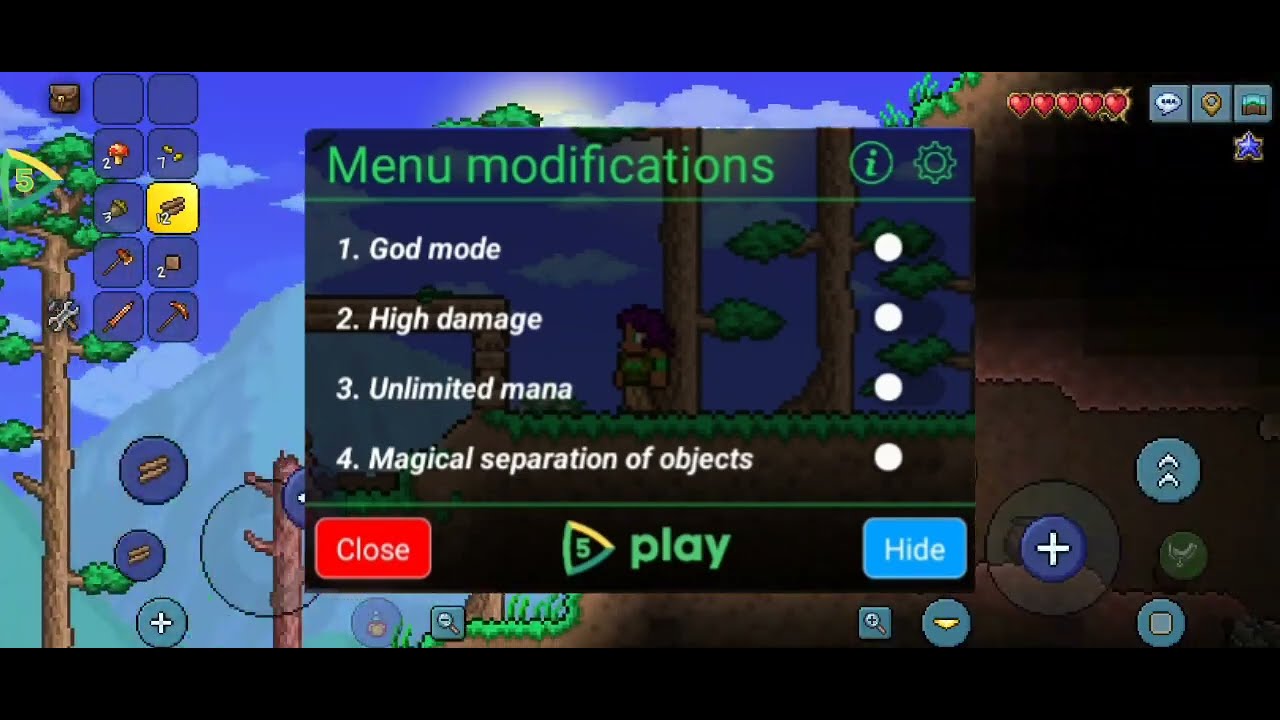 Download Terraria 1.4.4.9 Mod menu latest version di 2023