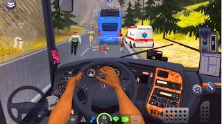 BUS SIMULATOR ULTIMATE - Driving on the Most Dangerous Mountain Road! screenshot 3