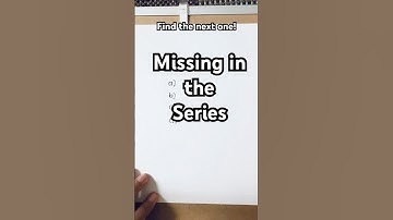 What’s the next number in the series?