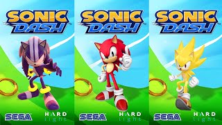 Sonic Dash  Red Sonic vs Darkspine Sonic vs Super Sonic vs All Bosses Zazz Eggman  Gameplay