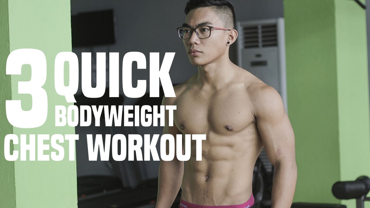5 Day Bodyweight Chest Workout for Burn Fat fast