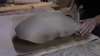 How to make clay hump molds from found forms..
