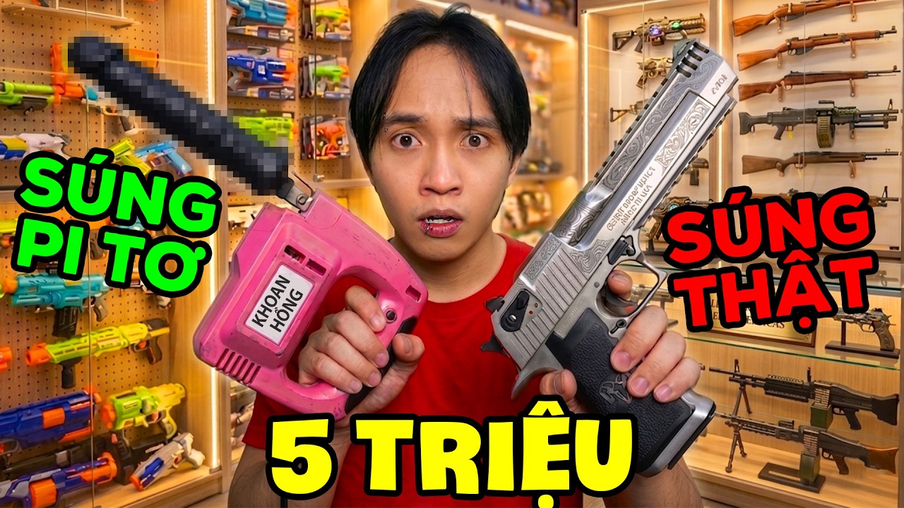 Bỏ 5 Triệu Để Mua Súng Đồ Chơi Cũ | Bất Ngờ Với Gì Tìm Được