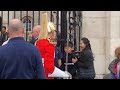 King’s Guard Shout Scared The Woman