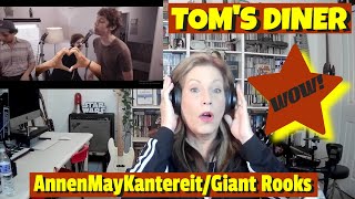 КТО ЭТО? Tom's Diner (обложка)-AnnenMayKantereit Reaction Giant Rooks Henning May TSEL...