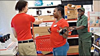 Fake Target Employee Prank !!
