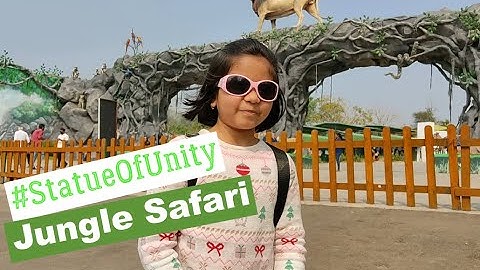 Jungle Safari | Statue Of Unity | Dec-2020 | Youngest Travel Vlogger | Jiya
